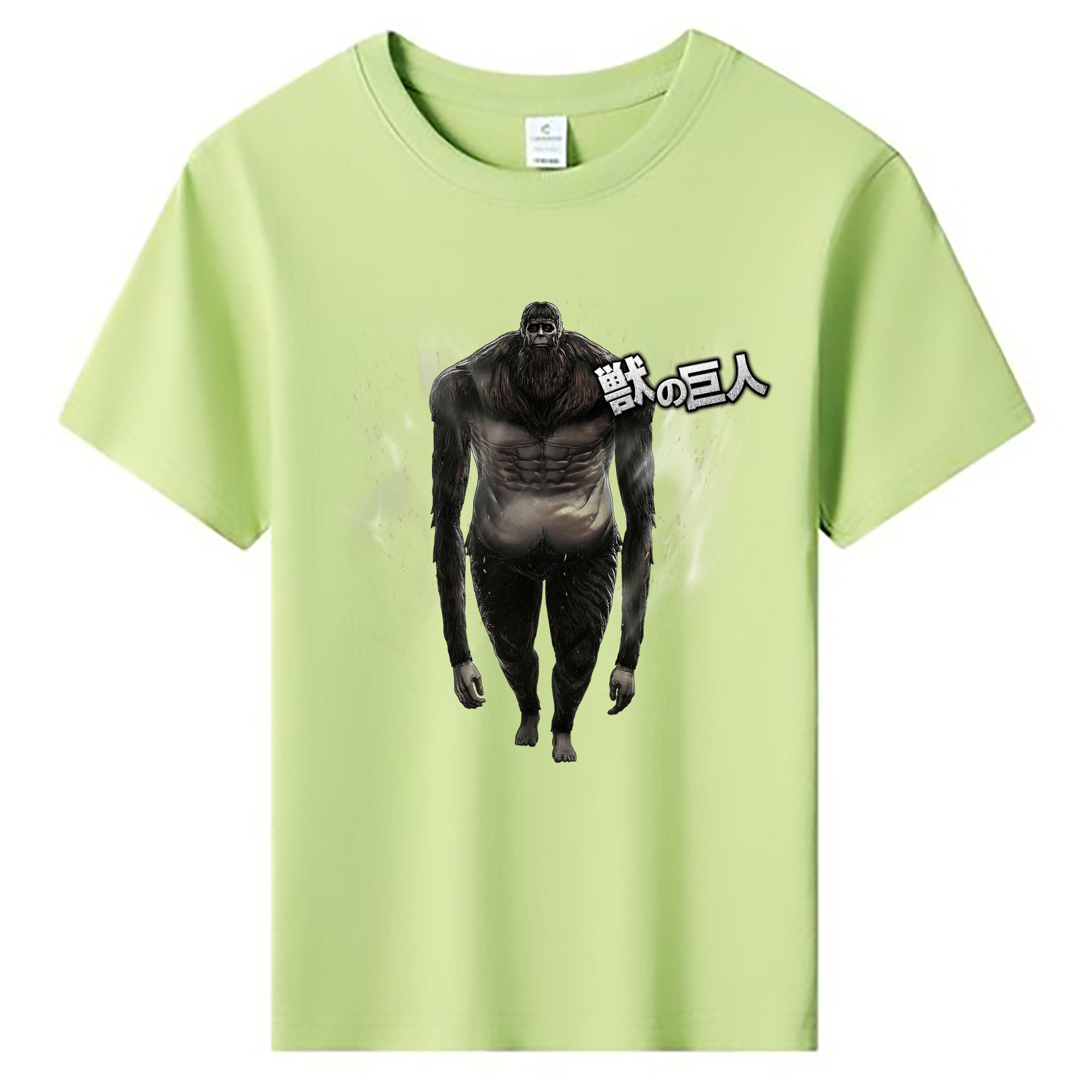 （画像用） 進撃の巨人 Attack on Titan 綿100％キッズTシャツ（フロントプリント）
